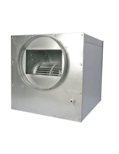 AIRFAN ISO BOX Acciaio - Aspiratore Silenzioso