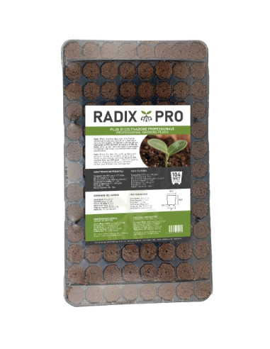 RADIX PRO - Vassoio 104 Cubi Umidi