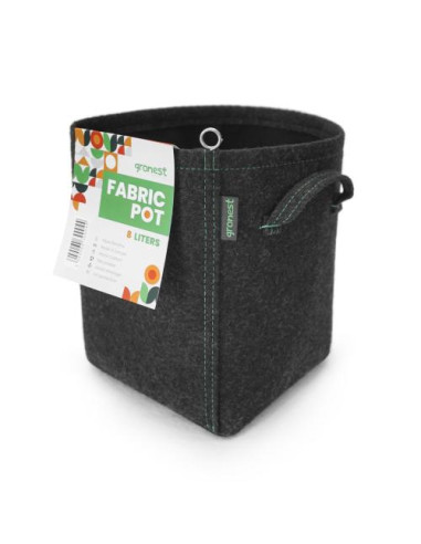 Gronest Vaso Tessuto Classic con Manici 8L