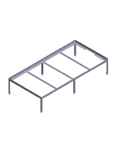 SENKAP - Supporto Vassoio Coltivazione 200x100x42cm