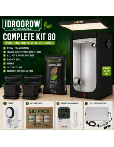 Kit Completo 80 - Box LED Coltivazione Indoor