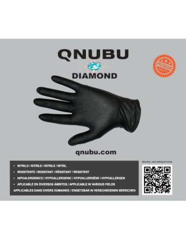 Guanti Nitrile Qnubu XL - 200PZ