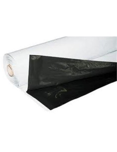 Telo Black/White Riflettente - 30m x 200cm