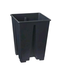 Vaso Quadrato in Plastica 13x13x18 - 2.5L