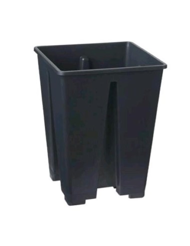 Vaso Quadrato in Plastica 13x13x18 - 2.5L