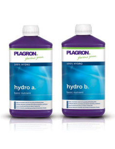PLAGRON HYDRO A+B 2X - Fertilizzante 1L