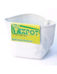 TEXPOT - Vaso in Tessuto Bianco 15L