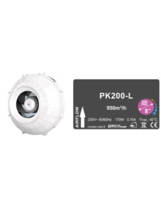 Estrattore PRIMA KLIMA PK200-L - 950 m³/h