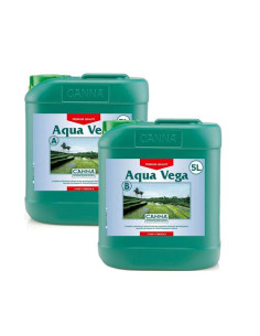 CANNA AQUA VEGA A+B 2X - 5L Fertilizzante
