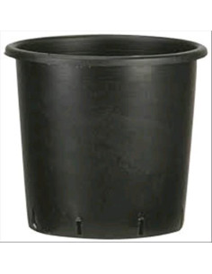 Vaso Rotondo 28x28 cm - 15L Nero