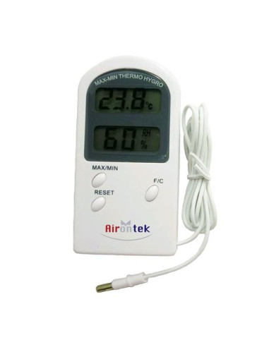 AIRONTEK Termoigrometro Digitale con Sonda