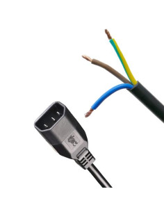 Cavo IEC Plug (R25) + Puntali 16A, 190 cm