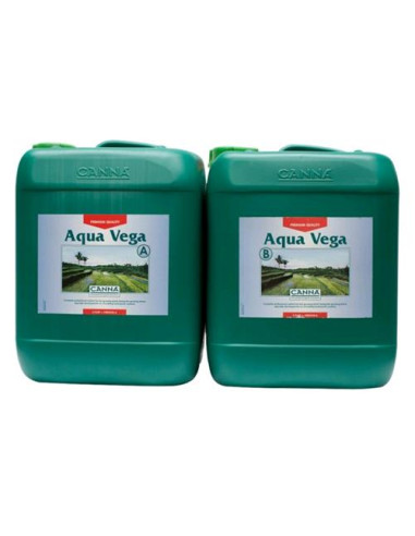 CANNA AQUA VEGA A+B 2X - 10L Nutrizione Fioritura