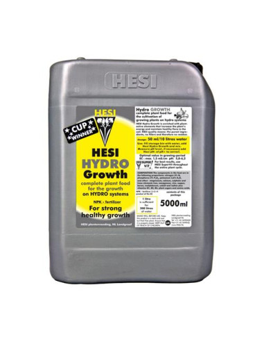 HESI Hydro Growth 5L - Fertilizzante Idroponico