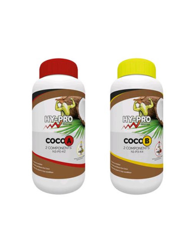 HY PRO Coco A & B 500ml Fertilizzante