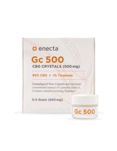 ENECTA Gc 500 - Cristalli CBG 99% Puri 500MG