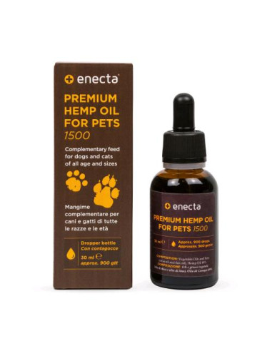 ENECTA CBD Oil per Animali - 1500mg