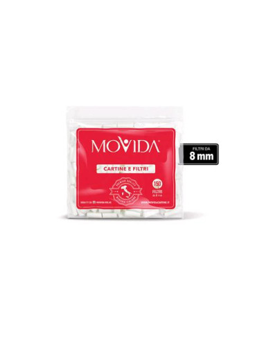 MOVIDA - Filtri 8mm Busta 150