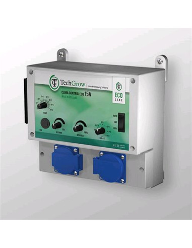 TECHGROW Clima Control Eco 15A - Sensore Incluso