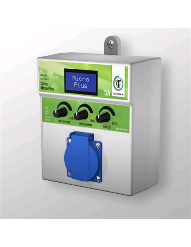 TECHGROW - CLIMA MICRO PLUS 5A Min-Max Speed