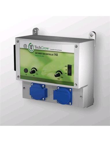 TechGrow Controller Ventole Day/Night 14A