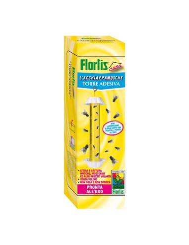 Flortis - Strisce Acchiappamosche Efficaci