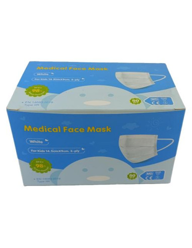 Mascherina Chirurgica Pediatrica CE - 50 Pz
