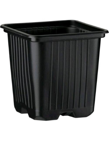 Vaso Quadrato Plastica 8x8x8 cm - 0.35L