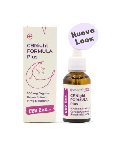 ENECTA CBNIGHT FORMULA PLUS 30ML - Sonno Perfetto