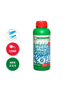 BIONOVA Veganics Bloom 1L - Fertilizzante Vegano