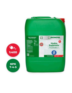 BIONOVA HYDRO SUPERMIX 20L - Fertilizzante Idroponico