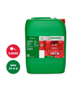 BIONOVA N 27 - Azoto 27% Fertilizzante 20L