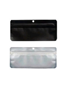 QNUBU Zip Bags Nero 50pz 15x7cm