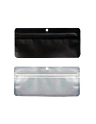 QNUBU Zip Bags Nero 50pz 15x7cm