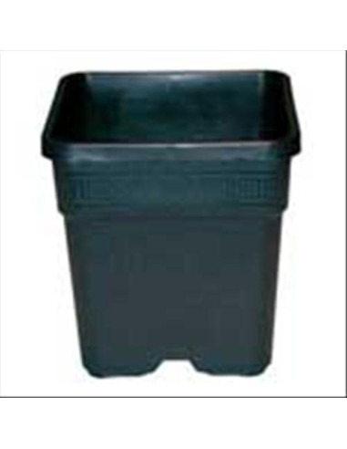 Vaso Quadrato in Plastica 14L - Resistente