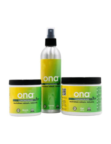 ONA Gel Lemongrass 500ml - Neutralizza Odori