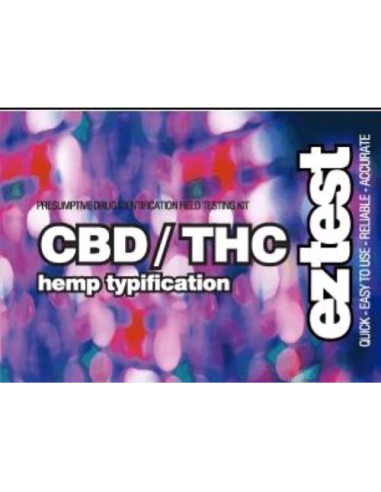 EZ TEST - Kit CBD/THC - 1 Test