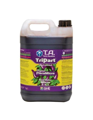 TriPart Micro Hard Water 5L - Nutrizione Completa