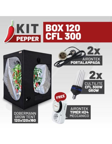 Kit Pepper - Box 120 CFL 300