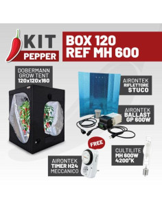 Kit Pepper Box 120 Ref MH 600 - Coltivazione Indoor