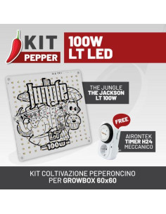 KIT PEPPER 100W LT LED per Growbox