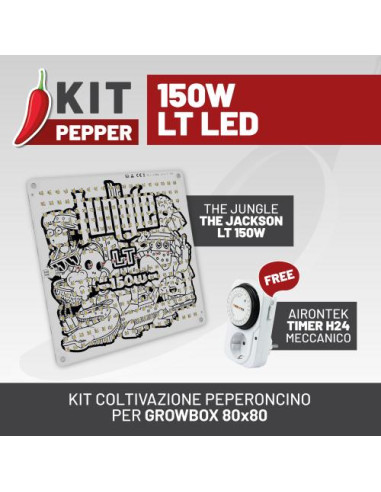 KIT PEPPER 150W LT LED per Growbox