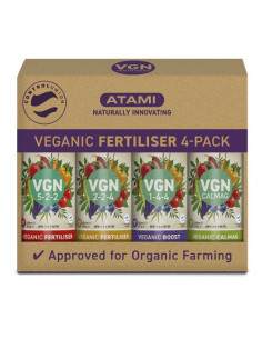 ATAMI VGN Fertilizzanti Vegani 4-Pack 250ML