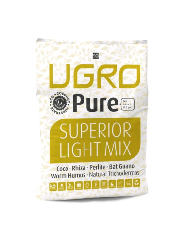 UGRO Pure Superior Light Mix 50L - Substrato di Cocco